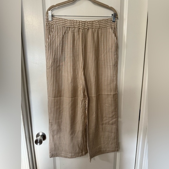 knot sisters Pants - NWT Knot Sisters Women’s Straw Madrid Pants - Size Large